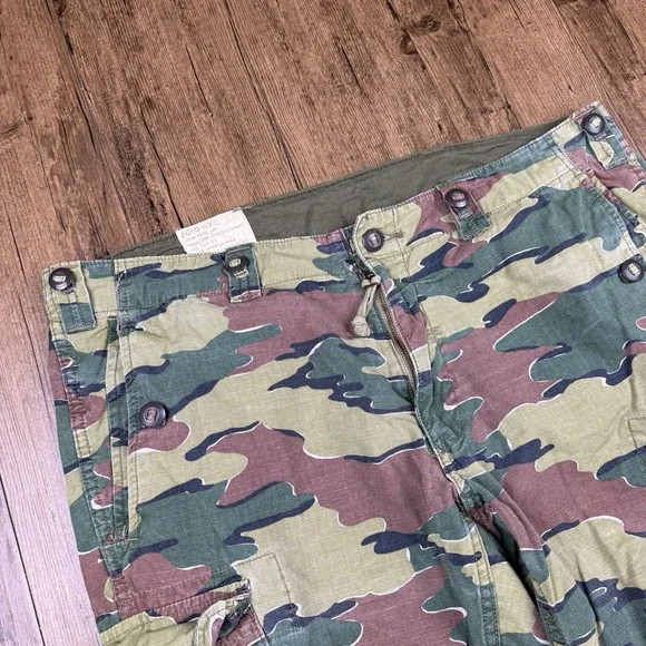 Vtg Polo Ralph Lauren Combat Trousers Men 40x31 Camo Cargo Pants OG 107 Straight - Picture 5 of 16